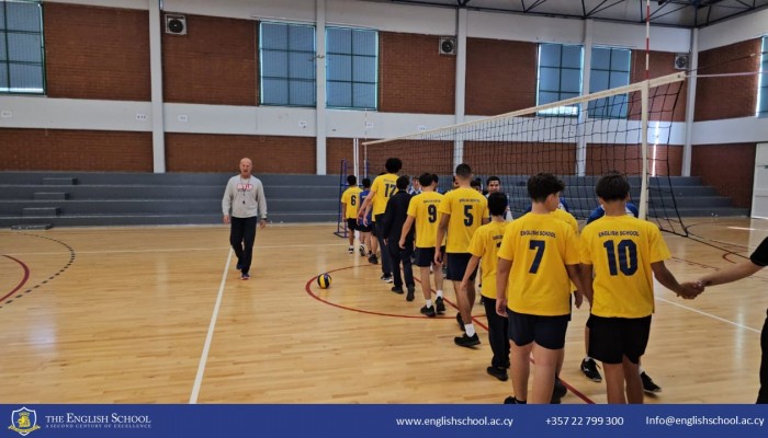 Our Juniors Boys Volleyball Team Secures 2nd Place in Nicosia Schools Volleyball Final Four